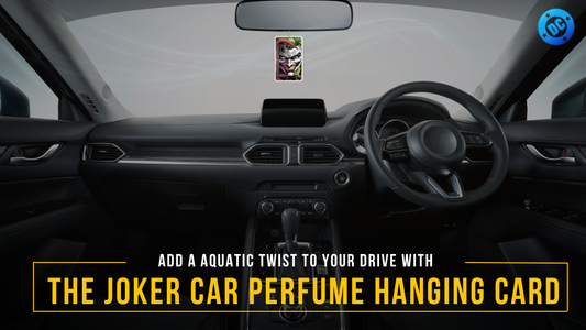 Add an Aquatic Twist to Your Drive with The Joker Car Perfume Hanging Card