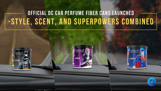 Official DC Car Perfume Fiber Cans Launched – Style, Scent, and Superpowers Combined