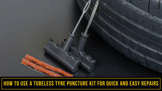 How to Use a Tubeless Tyre Puncture Kit for Quick and Easy Repairs