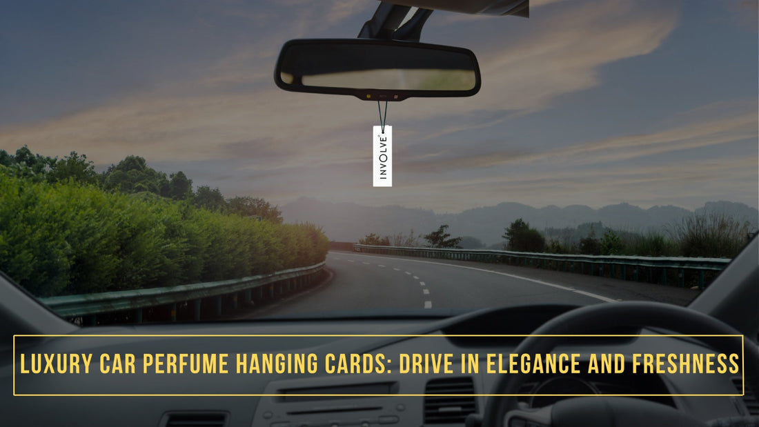 Luxury Car Perfume Hanging Card: Drive in Elegance