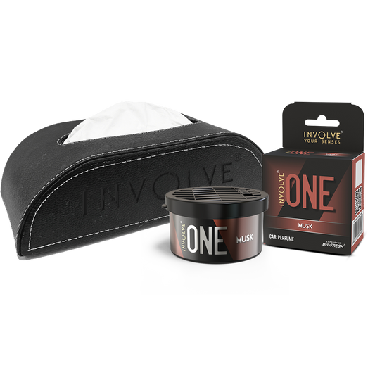 Involve Musk Black Tissue Box