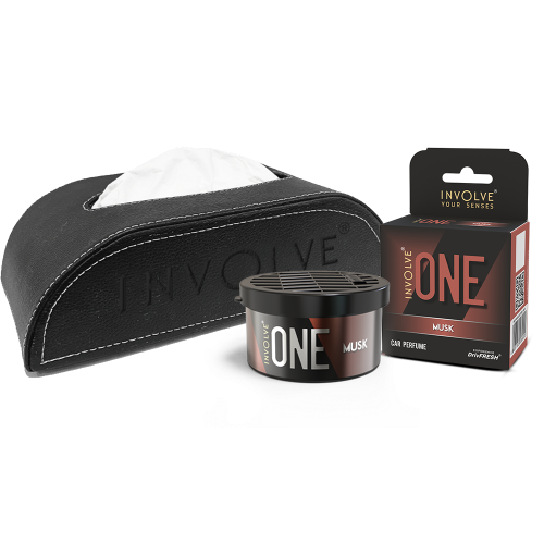 Involve Musk Black Tissue Box