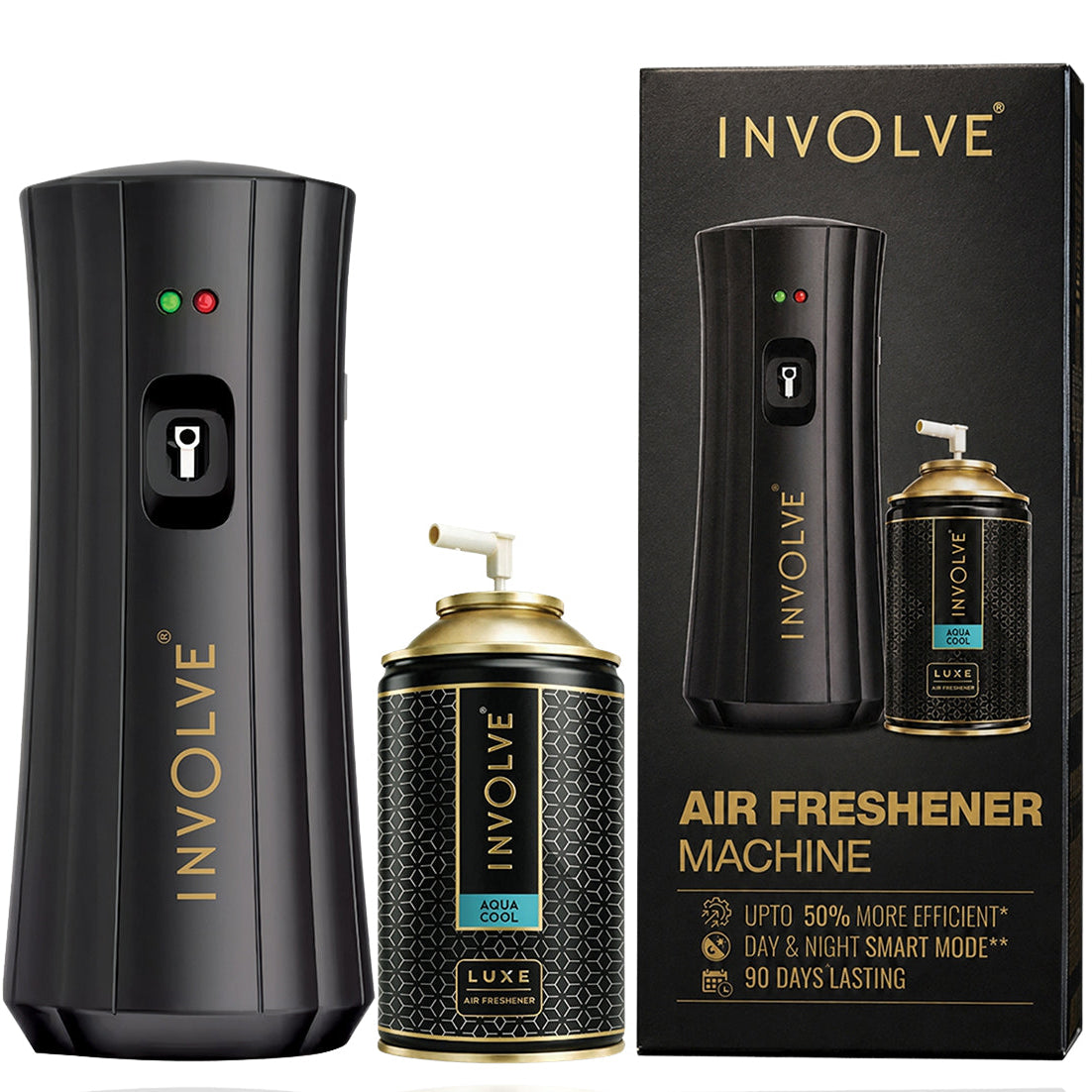 Automatic Room Freshener Spray Machine with Timer + Aqua Cool Refill ( 225 ml )