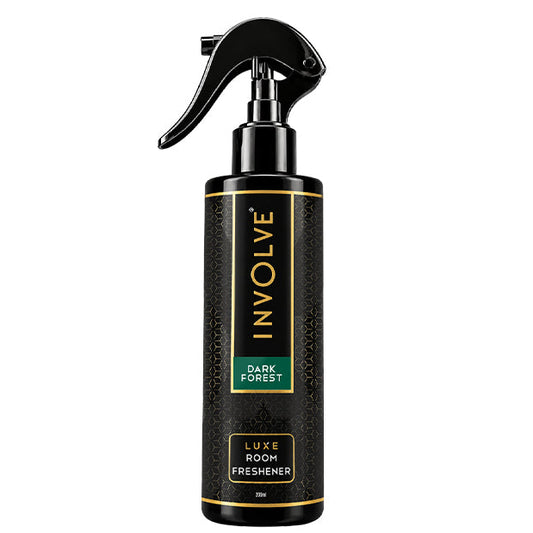 Involve Luxe Dark Forest Room Freshener 200ml | Long Lasting Room Freshener Fresh Fragrance for Home & Office