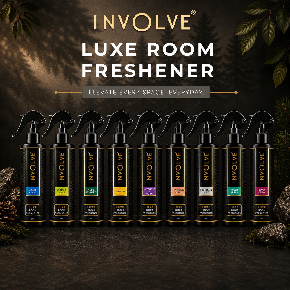 Involve Luxe Mountain Mist Room Freshener 200ml | Long Lasting Room Freshener Fresh Fragrance for Home & Office