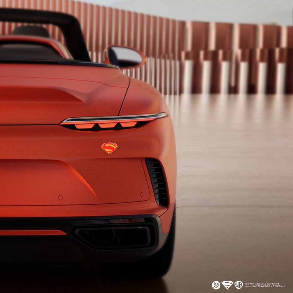 Superman 3D Metal Emblem Badge Logo for Car: OFFICIAL DC MERCHANDISE