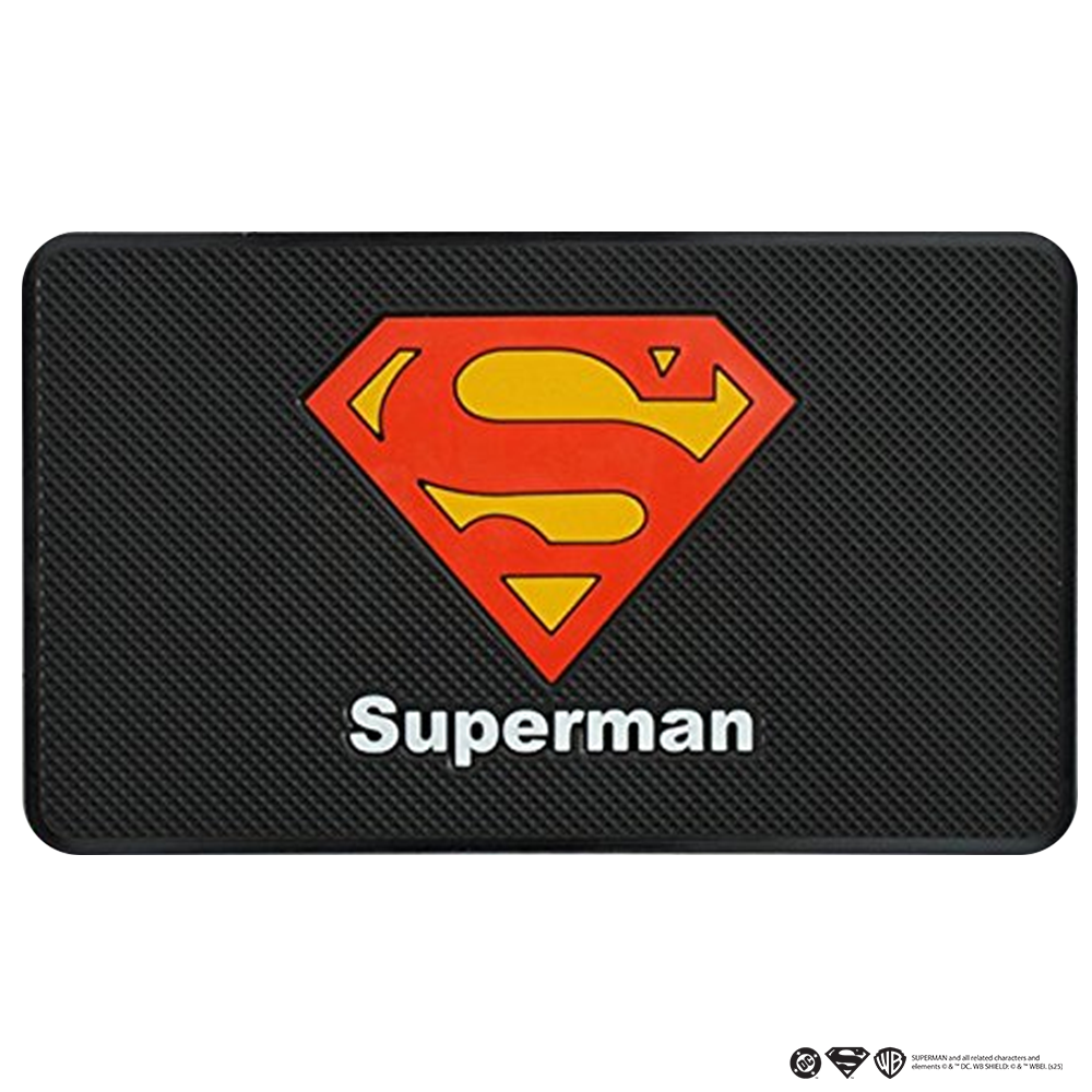DC Superman logo Car Dashboard Non Slip / Anti skid mat