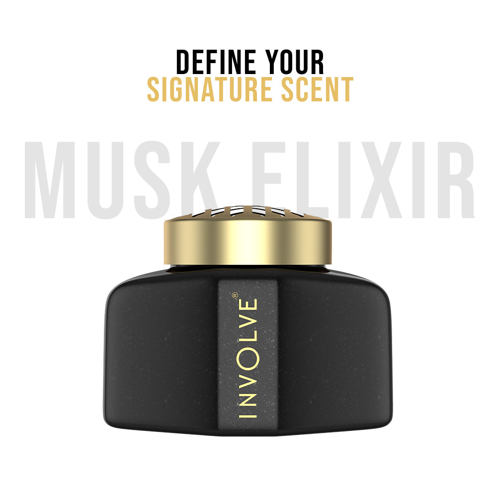 Involve® Eminence Musk Elixir Fiber Car Perfume (45 g)
