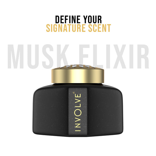 Involve® Eminence Musk Elixir Fiber Car Perfume (45 g)