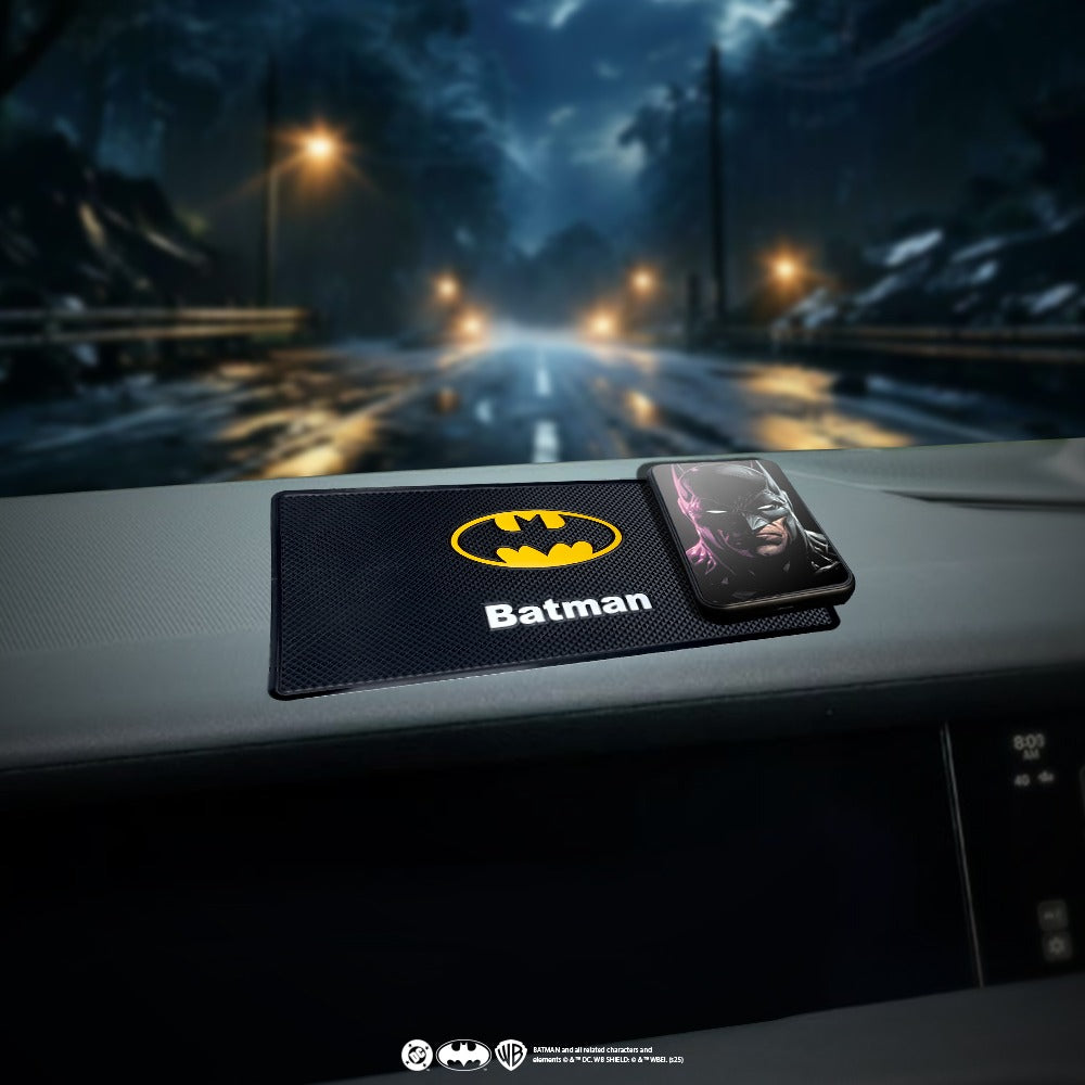 DC Batman logo Car Dashboard Non Slip / Anti skid mat