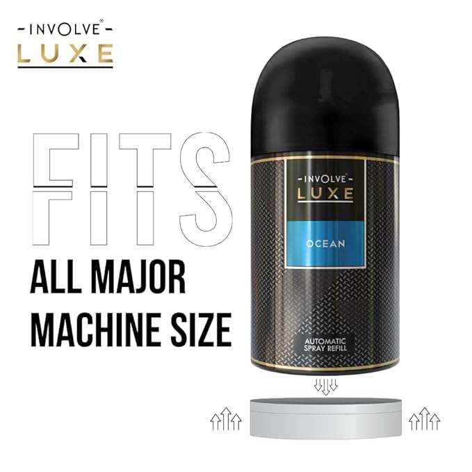 Involve Luxe Ocean – Automatic Room Air Freshener Refill (225ml)
