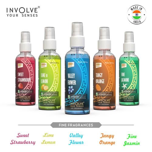 Involve® Garden Fragrances - Lime n Lemon Spray Air Freshener freeshipping - Involve Your Senses