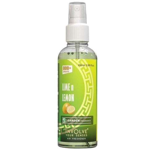 Involve® Garden Fragrances - Lime n Lemon Spray Air Freshener (100 ml)