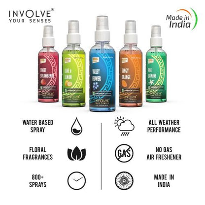 Involve® Garden Fragrances - Lime n Lemon Spray Air Freshener freeshipping - Involve Your Senses
