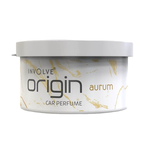 Involve® Origin - Aurum : Spill Proof Fiber Car Perfume (40g)
