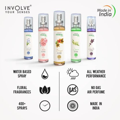Involve® Riviera Mist - Bouquet : Air Freshener Spray freeshipping - Involve Your Senses