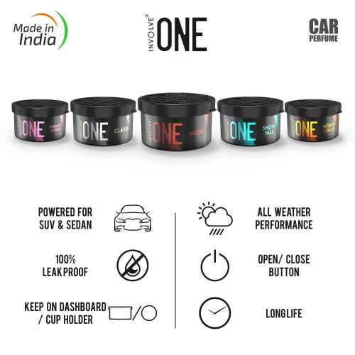 Involve® ONE - Snow Fall : Fiber Car Perfume freeshipping - Involve Your Senses