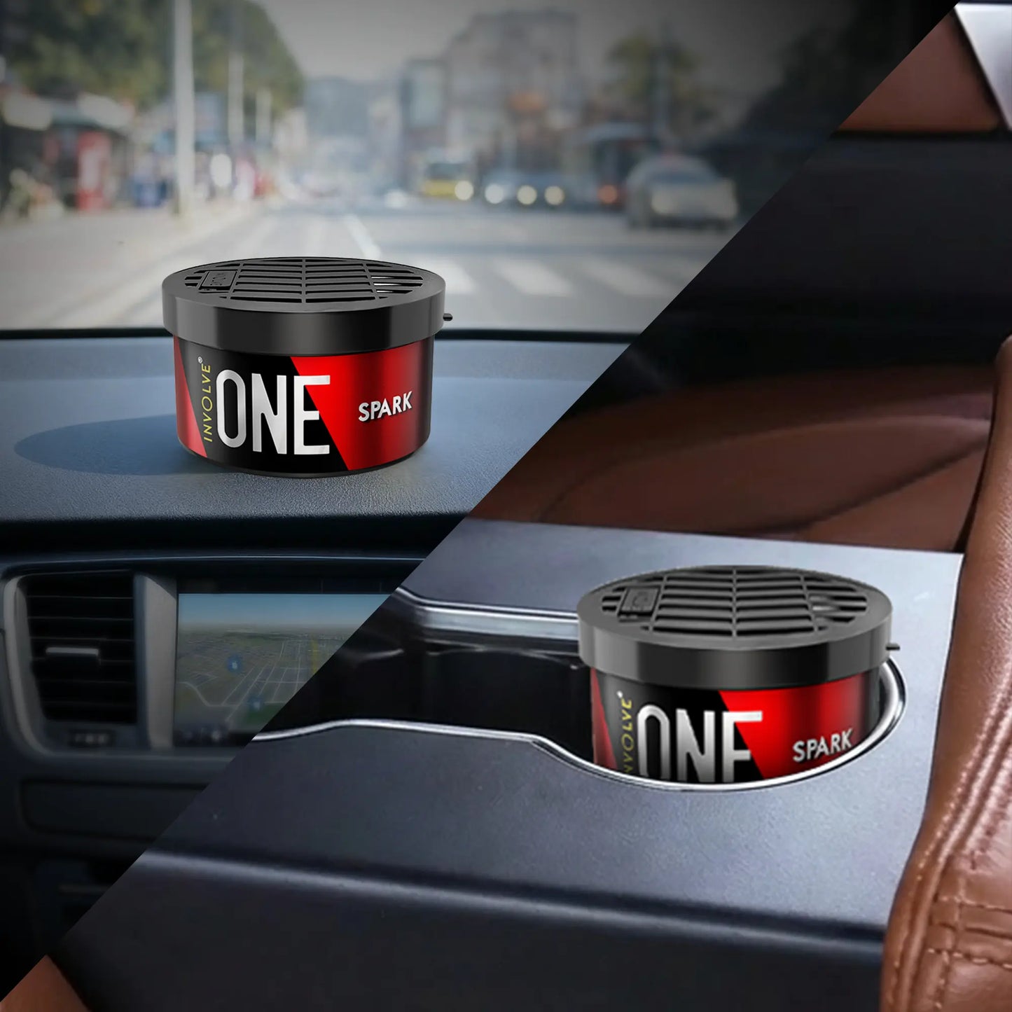 Involve® ONE - Spark : Fiber Car Perfume (40 g)