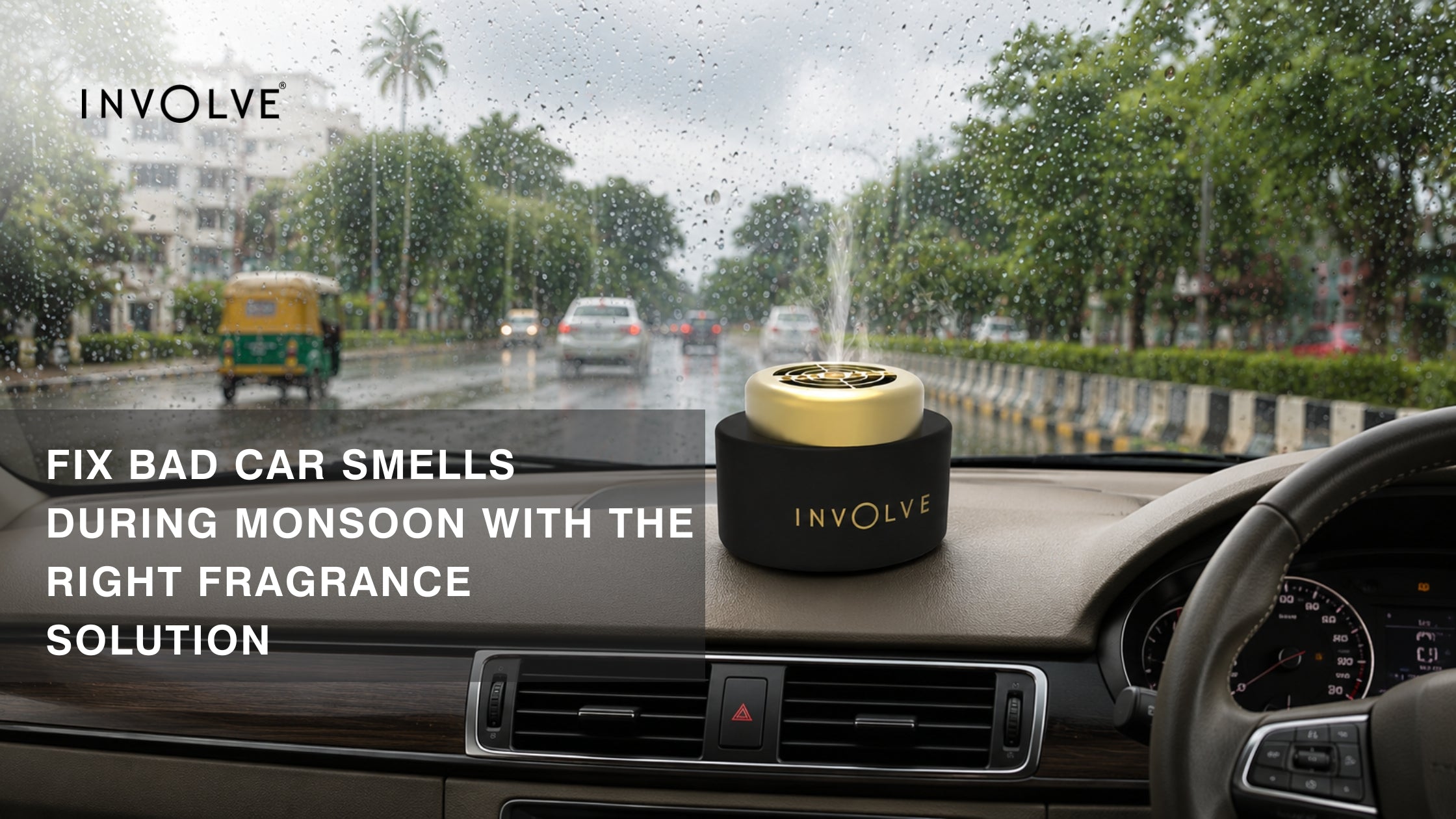 Why Your Car Smells Bad in Monsoon & the Easiest Way to Fix It