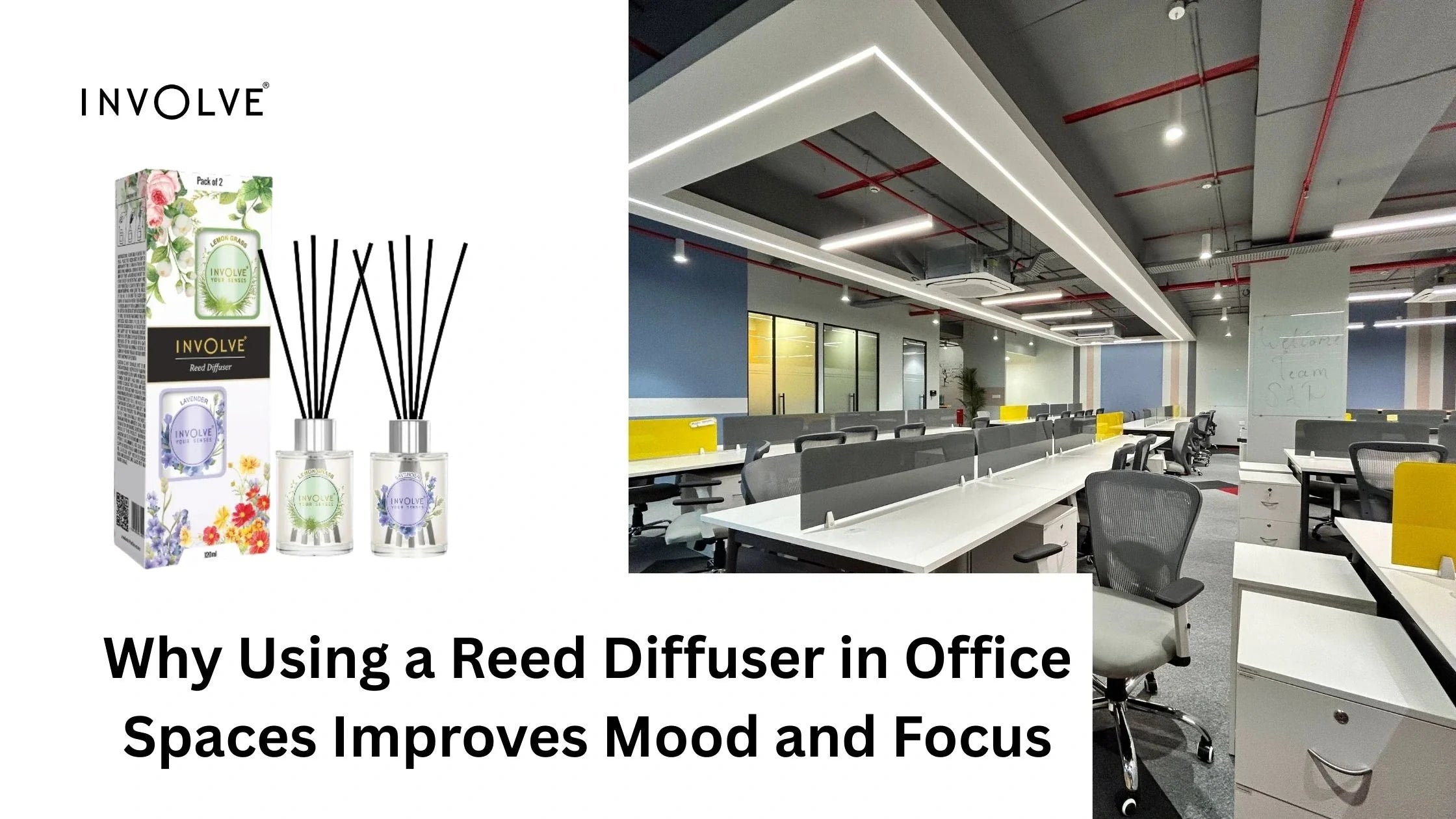 Why Using a Reed Diffuser in Office Spaces Improves Mood and Focus?