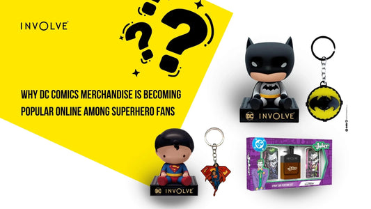 Why Is DC Comics Merchandise Becoming Popular Online Among Superhero Fans?