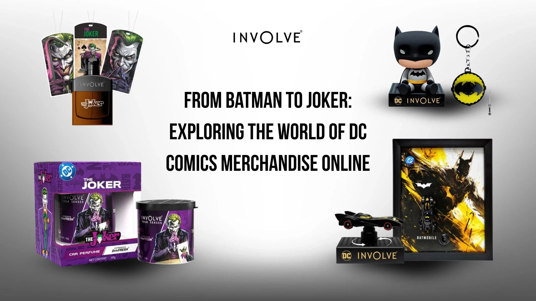 From Batman to Joker: Exploring the World of DC Comics Merchandise Online