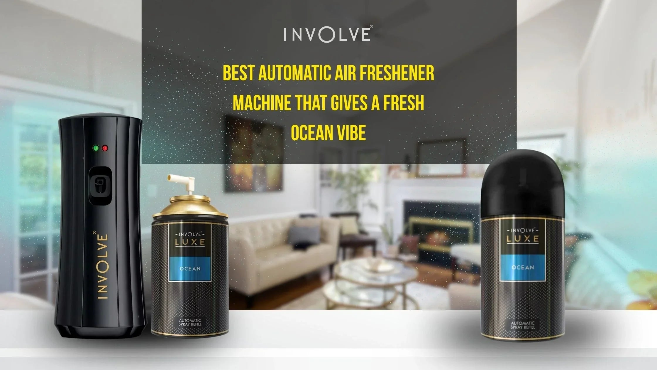 Best Automatic Air Freshener Machine That Gives a Fresh Ocean Vibe
