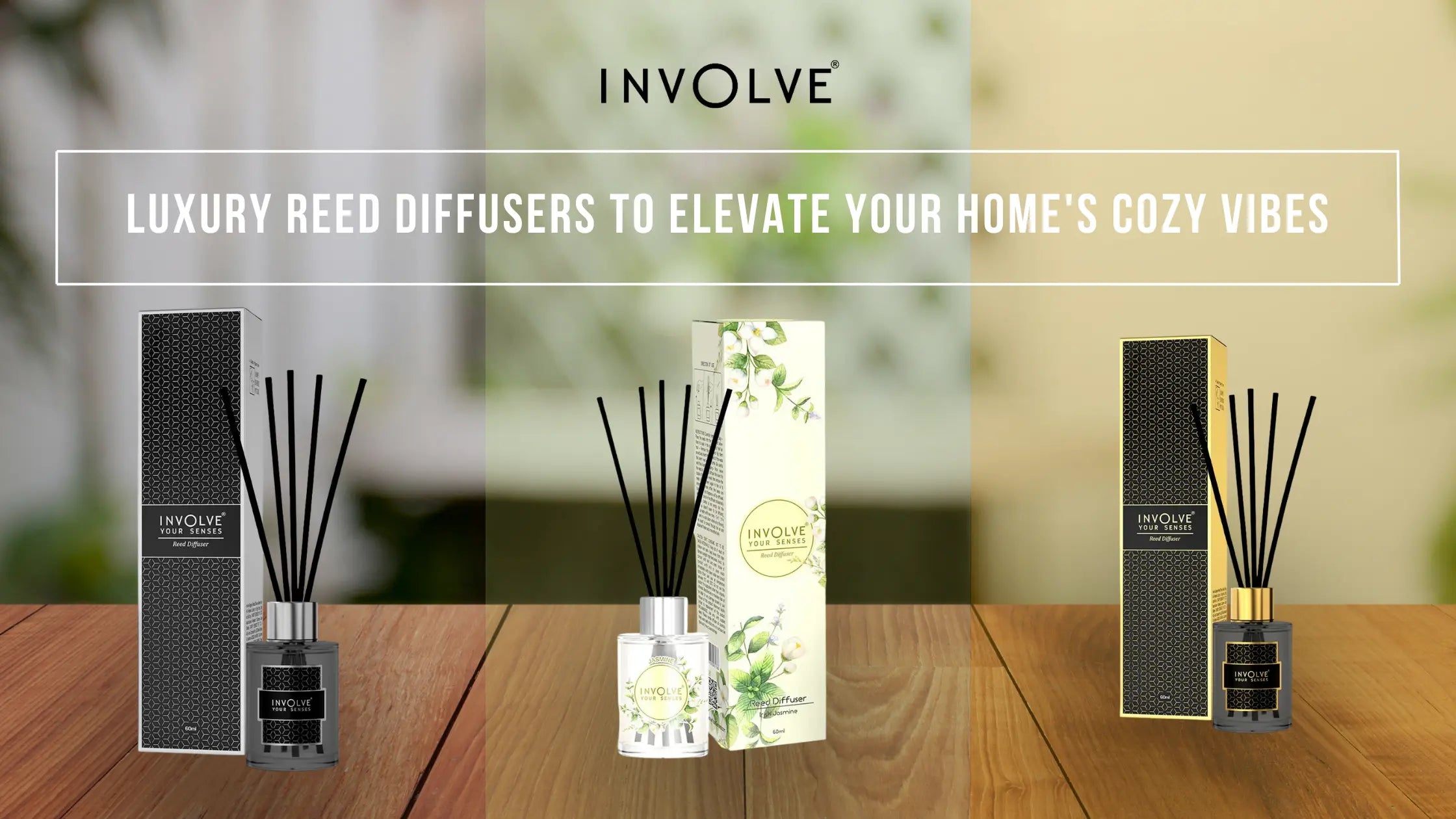 Droplet Reed Diffuser Luxury Reed Diffusers to Elevate your Home's Cozy vibes – Involve Your ...