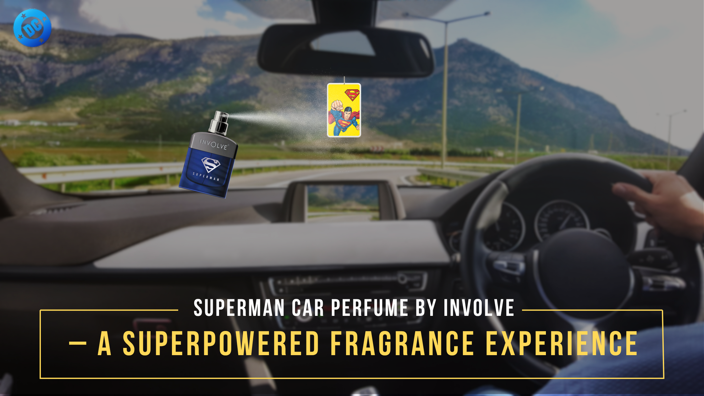 Superman Car Perfume by Involve Your Senses – A Superpowered Fragrance Experience