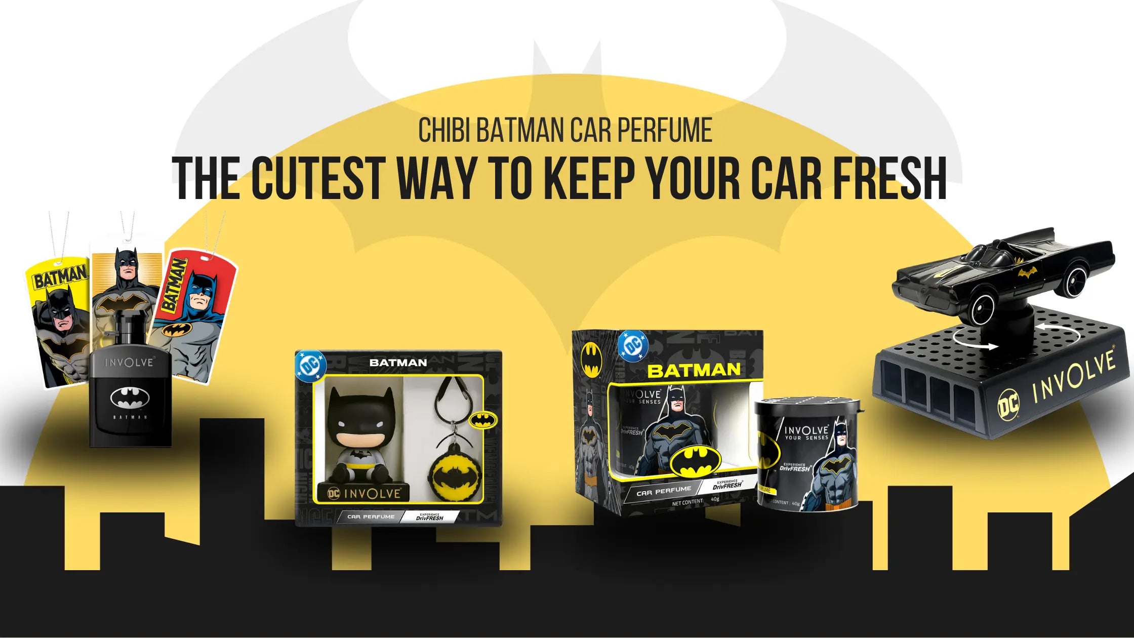 Chibi Batman Car Perfume: The Cutest Way to Keep Your Car Fresh