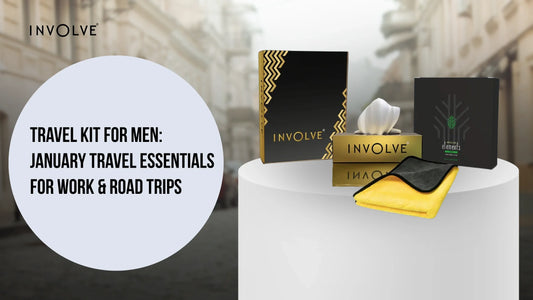 Travel Kit for Men: January Travel Essentials for Work & Road Trips