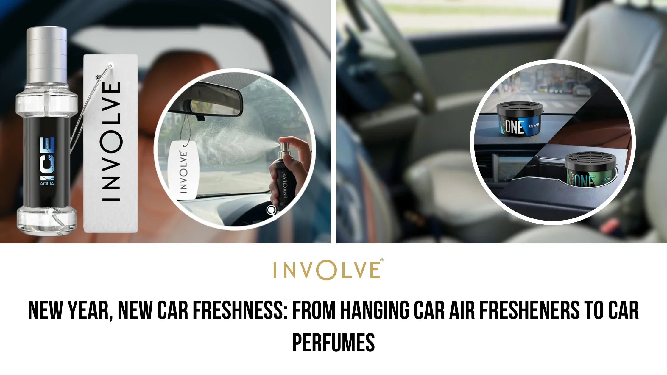 New Year, New Car Freshness: From Hanging Car Air Fresheners to Car Perfumes