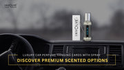 Luxury Car Perfume Hanging Cards with Spray: Discover Premium Scented Options