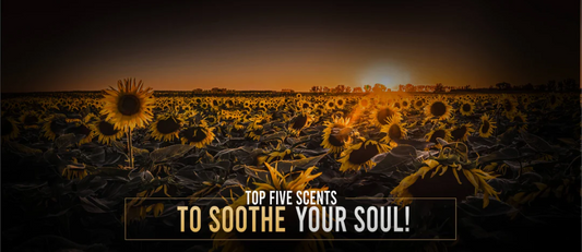 TOP 5 SCENTS TO SOOTHE YOUR SOUL