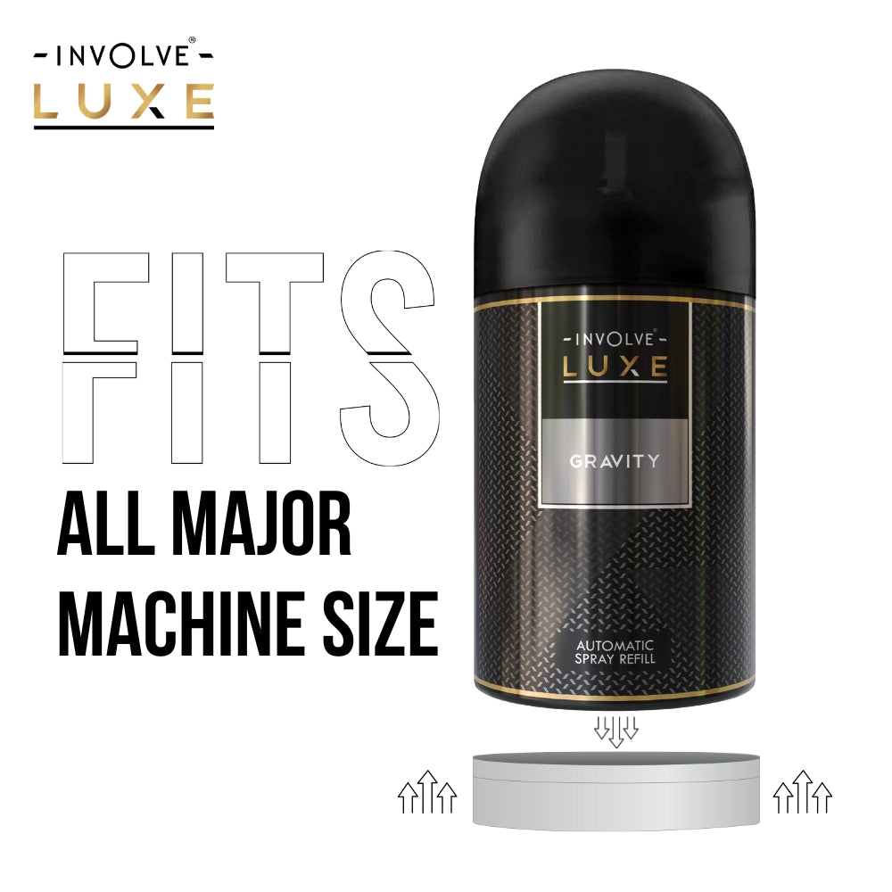 Involve Luxe Gravity – Automatic Room Air Freshener Refill (225ml)