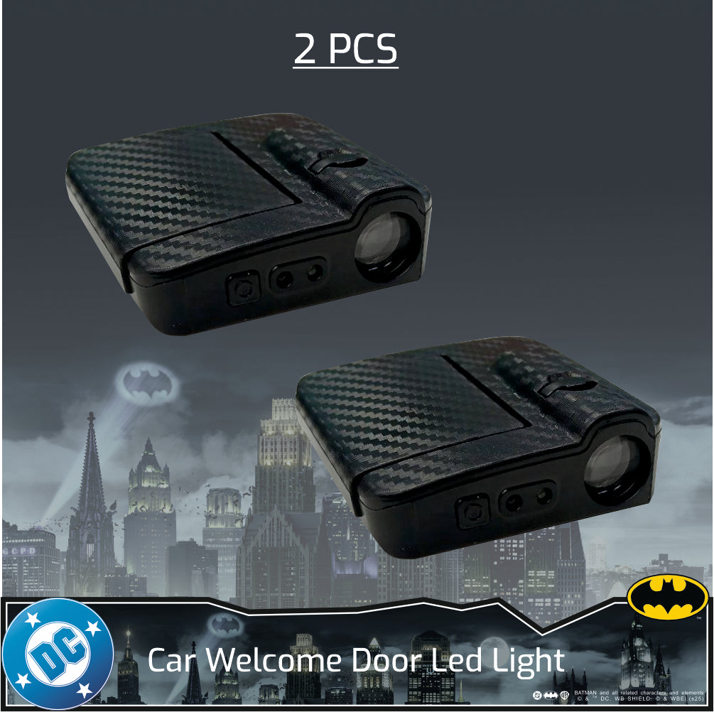Batman Car Door Light from Warner Bros (Pack of 2)- OFFICIAL DC MERCHANDISE
