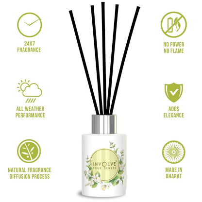 Involve® Pura Reed Diffuser Set- English Lavender & Irish Jasmine