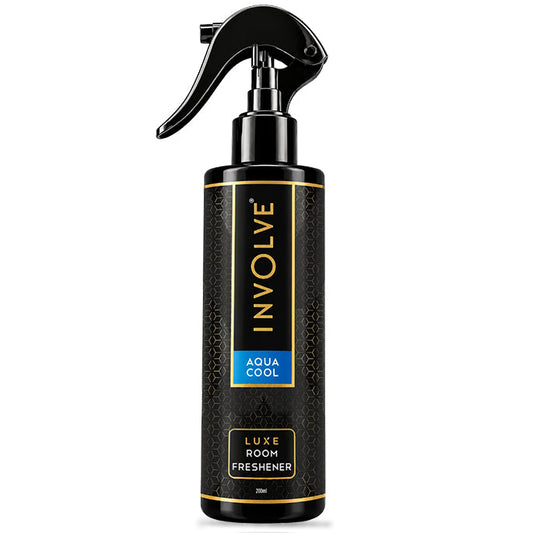 Involve Luxe Aqua Cool Room Freshener 200ml | Long Lasting Room Freshener Fresh Fragrance for Home & Office