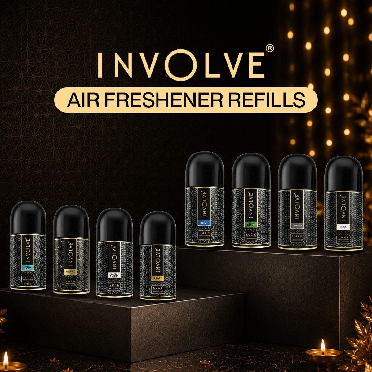 Involve Luxe Festiva – Automatic Room Air Freshener Refill (225ml)
