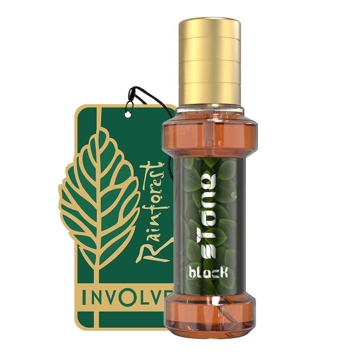 Involve® Rainforest - Black Stone : Spray Air Perfume (30ml)