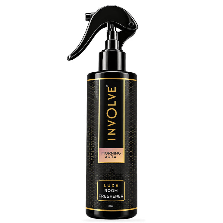 Involve Luxe Morning Aura Room Freshener 200ml | Long Lasting Room Freshener Fresh Fragrance for Home & Office