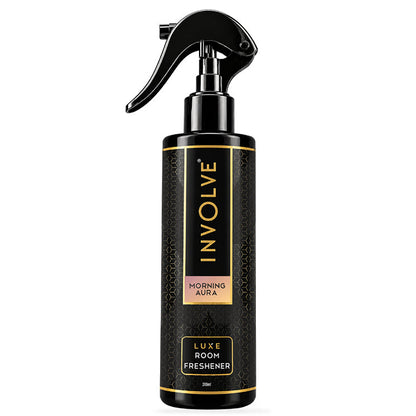 Involve Luxe Morning Aura Room Freshener 200ml | Long Lasting Room Freshener Fresh Fragrance for Home & Office