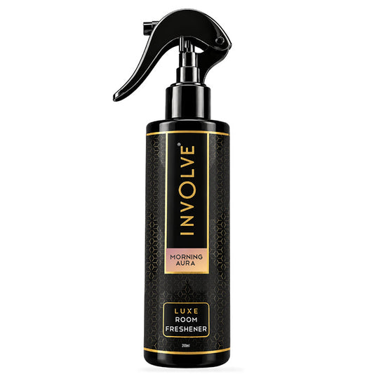 Involve Luxe Morning Aura Room Freshener 200ml | Long Lasting Room Freshener Fresh Fragrance for Home & Office