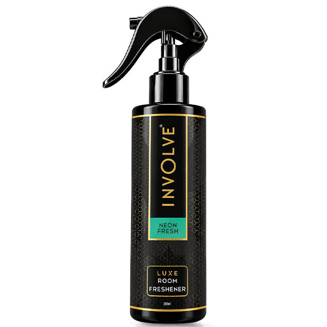 Involve Luxe Neon Fresh Room Freshener 200ml | Long Lasting Room Freshener Fresh Fragrance for Home & Office