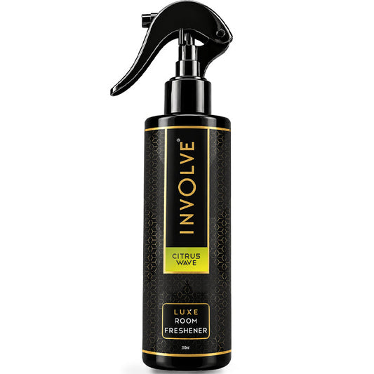Involve Luxe Citrus Wave Room Freshener 200ml | Long Lasting Room Freshener Fresh Fragrance for Home & Office