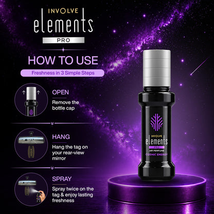 Involve Elements Pro- Cosmic Energy Scent Spray Perfume (30ml)