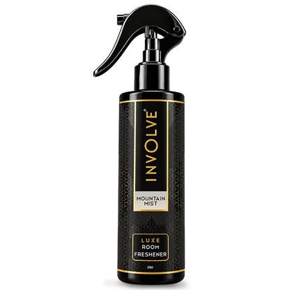 Involve Luxe Mountain Mist Room Freshener 200ml | Long Lasting Room Freshener Fresh Fragrance for Home & Office