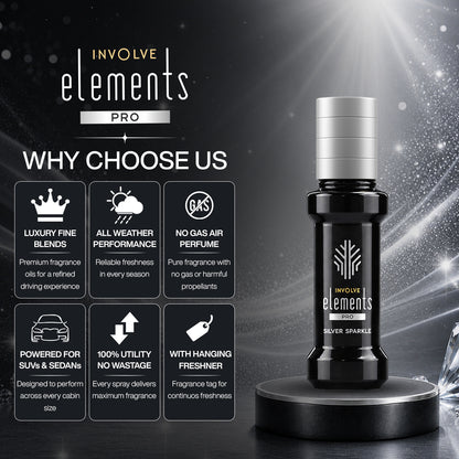 Involve® Elements PRO Silver Sparkle Air Perfume (30ml)