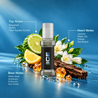 Involve® Elements - Aqua Ice: Spray Air Perfume (30ml)