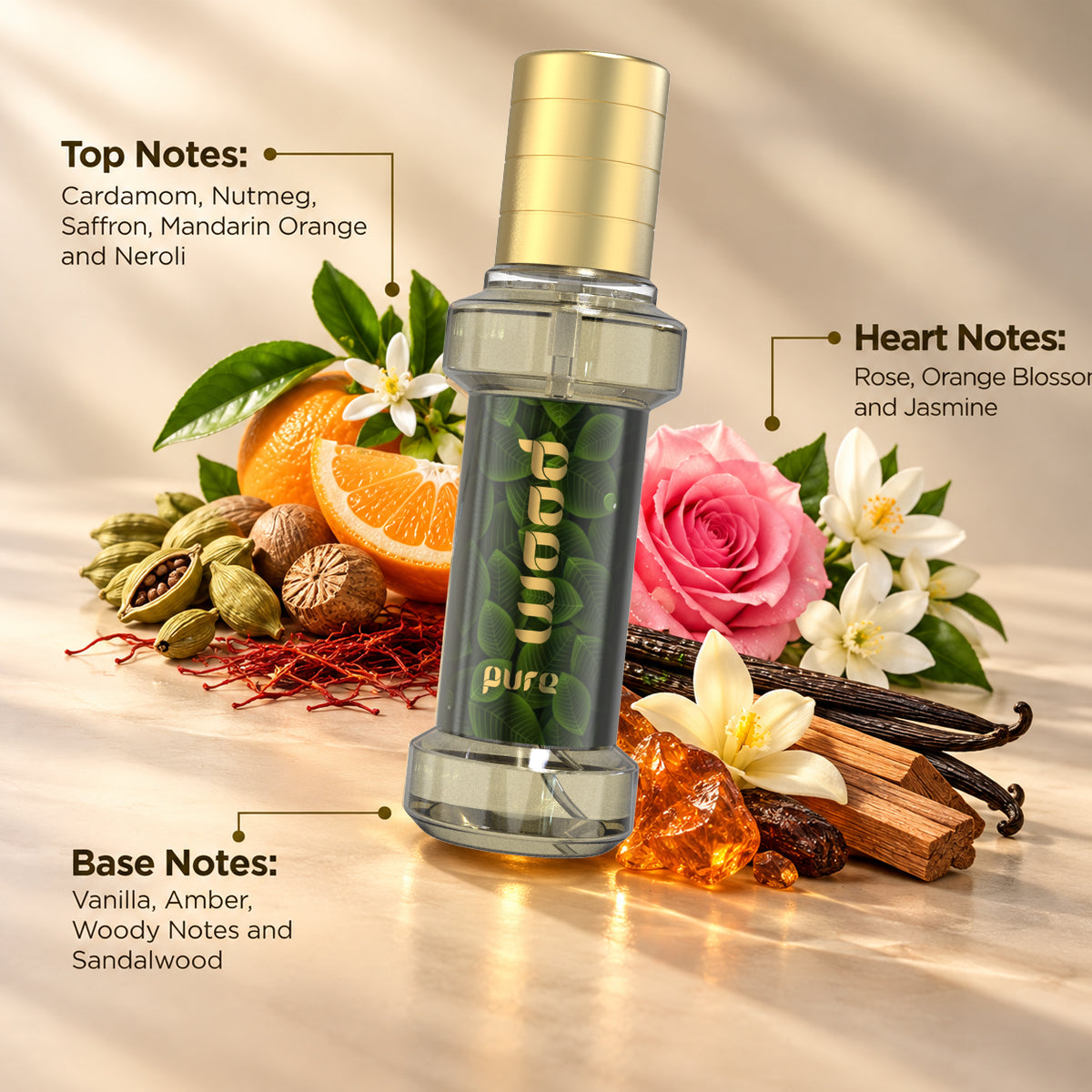 Involve® Rainforest - Pure Wood : Spray Air Perfume (30ml)